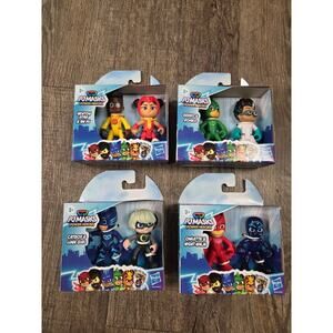 PJ MASKS Power Heroes Mini Action Figures 2 Pack NEW Lot of 4
